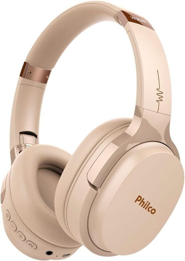 Headphone Bluetooth Philco PFO01BTG Wave - Bivolt Rose Gold - Image 3